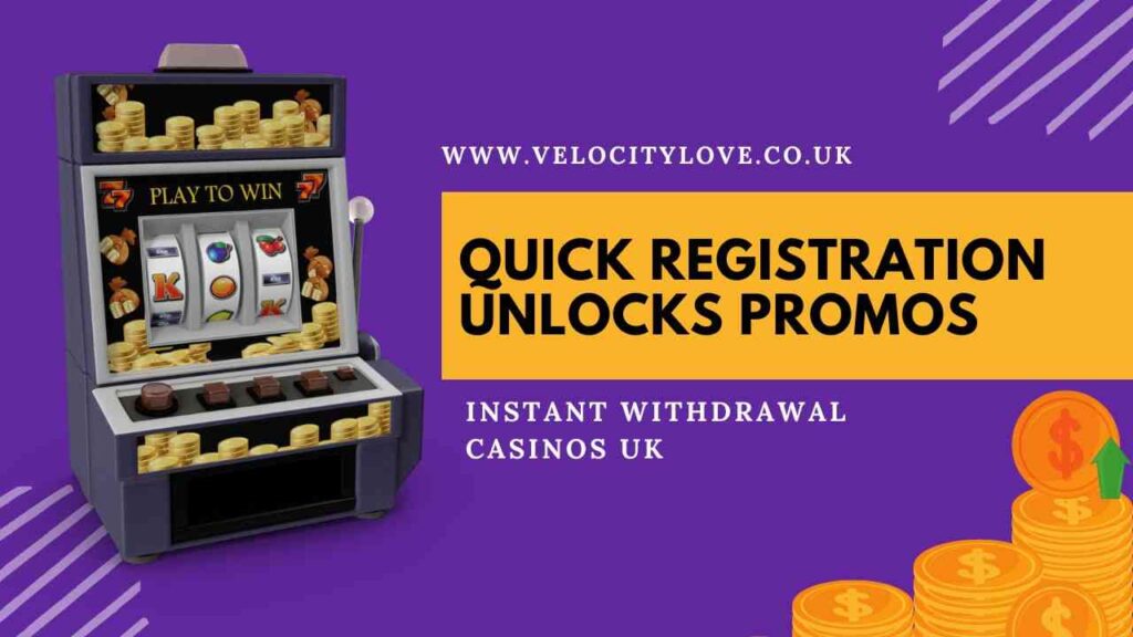Sign up now fast payout online casinos UK are handing out rapid cash rewards