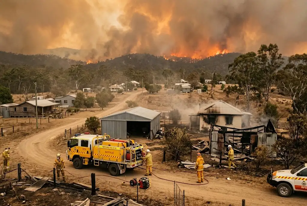 Rappville Bushfire: How Up to 30 Homes Were Destroyed in 2019 Bushfire smoke and flames near rural properties in northern New South Wales