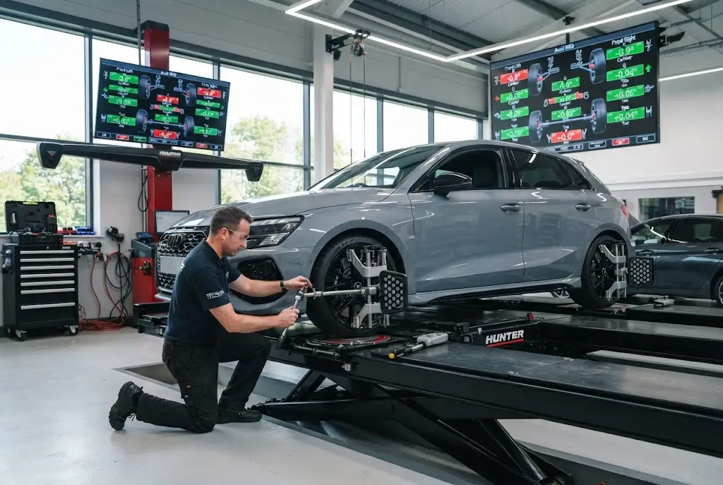 Wheel Alignment: Digital Systems, Sensors & Smart Tracking wheel alignment using digital alignment systems and alignment sensors